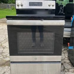 GE Stainless Steel GlassTop Range/Oven