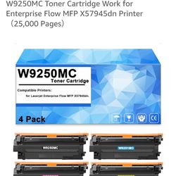 W9250MC Replacement Toner 4-Pack - Black, Cyan, Magenta, Yellow