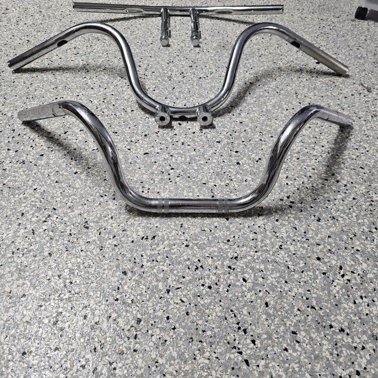 1 Inch Mini Ape 6.5 Inch Rise Chopper Handlebars