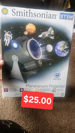 Smithsonian Planetarium Projector. Brand new $25.00. My son got two of these for Christmas. Brand new never opened. 

Pick up only long beach bixby kn