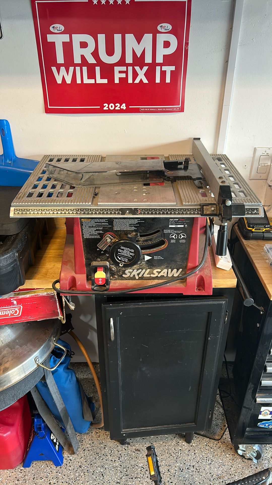 Skilsaw Table Saw No Legs
