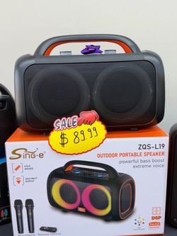 Sing-e ZQS-L19 Outdoor Portable Bluetooth Speaker