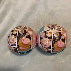 2 Brand New Mini Verse Make It From Scratch Balls