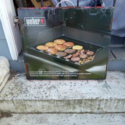 BBQ Conversion From Spirit 300 Series Gas Grill To Full Size Griddle Retails 200 Brand New