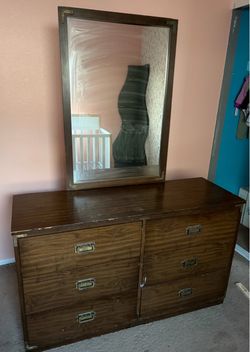 Dresser with Mirror