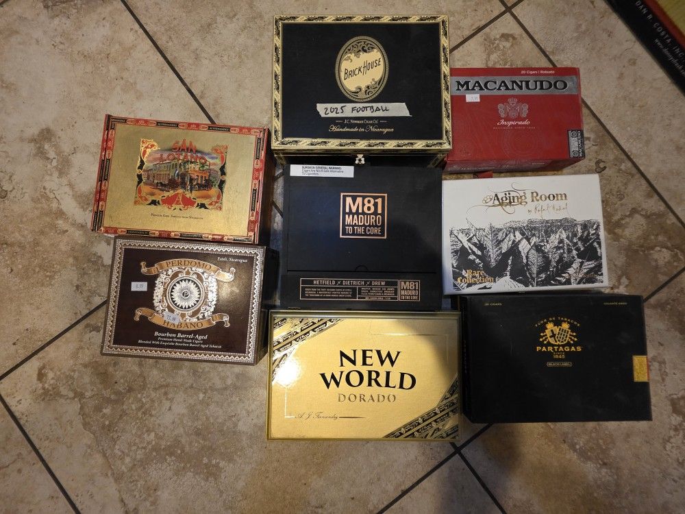 Wooden Cigar Boxes
