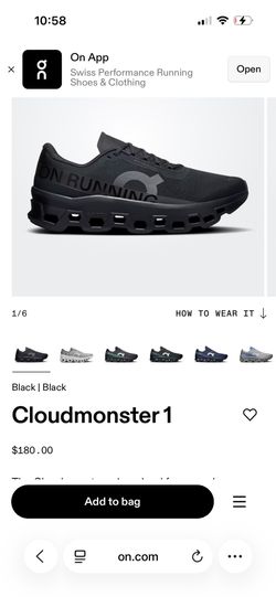 Men’s On CloudMonster 10.5