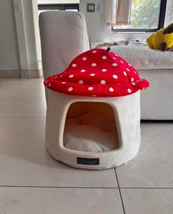 mushroom pet bed
