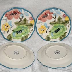 4pcs. Pioneer Woman Salad Plates