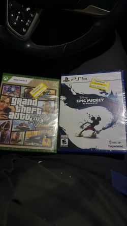 Ps5 Epic Micky ,Xbox GTA 5