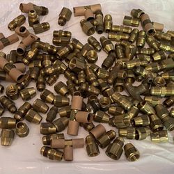 Large Lot Of Flared Type Fittings