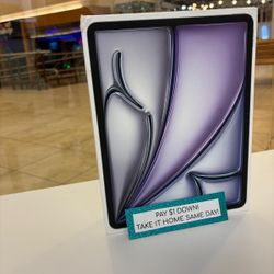 Apple IPad Air M2 13inch Tablet - Pay $1 today and the rest later!!
