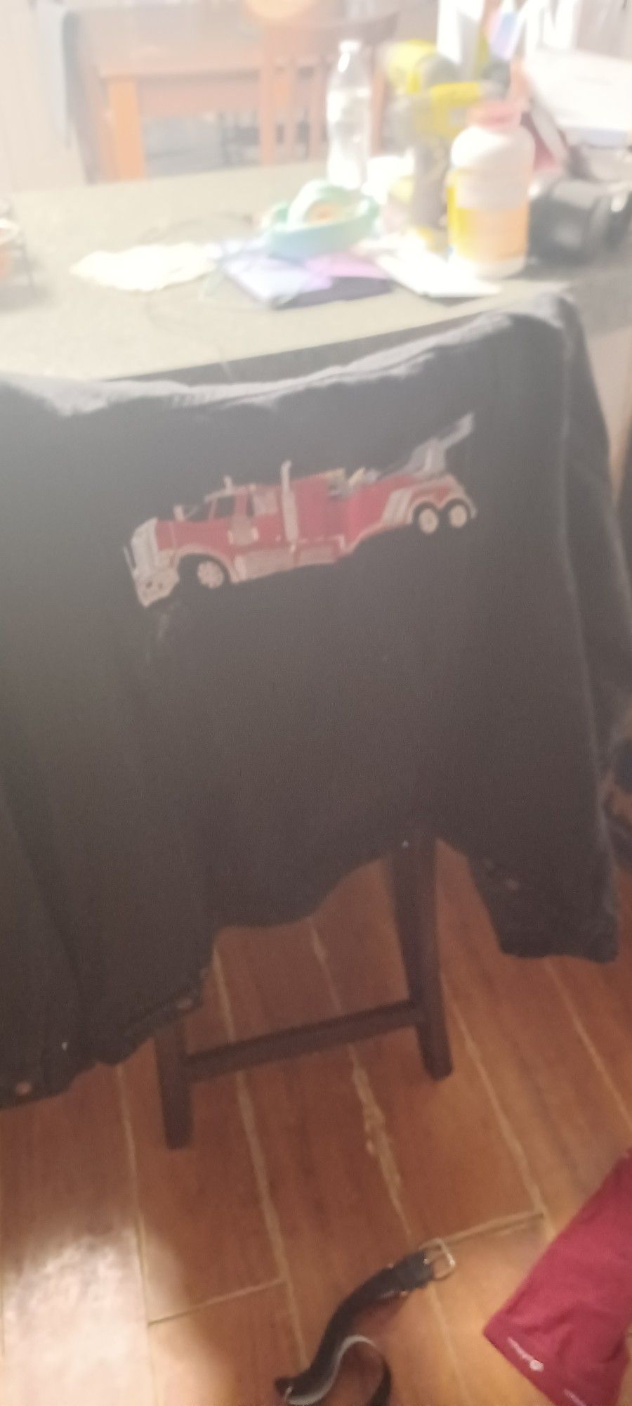 Extra Large Black Denim Jacket