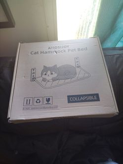 Amosijoy cat hammock bed