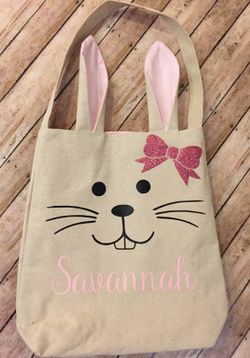 Personalized Easter Bags