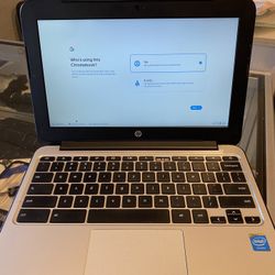 HP Chrome Laptop 
