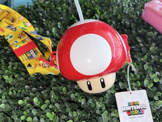 Mario bros mushroom drink ware