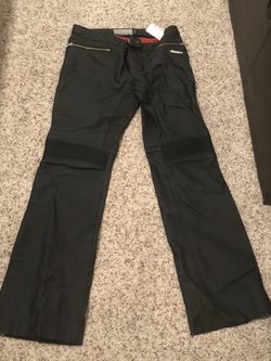 Icon Leather Motorcycle Pants