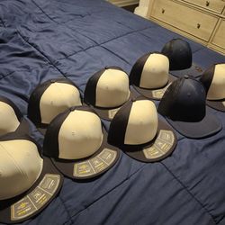 Blank Fitted New Rs Caps 11 In Total