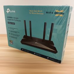 TP-Link AX3000 4-stream Gigabit Wi-Fi 6 Router 
