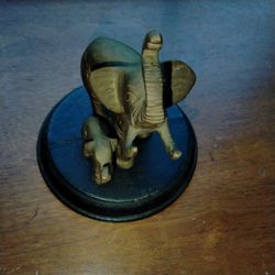 Solid Brass Elephant