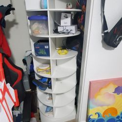 Rotating Shoe Rack Shelving
