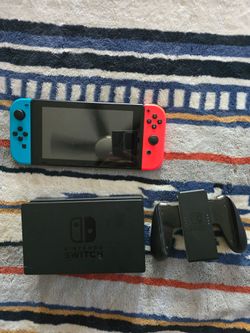 Nintendo Switch and two games for Sale