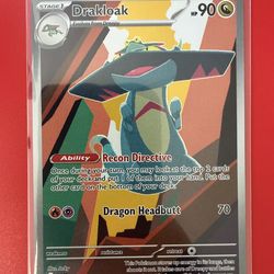 Pokemon Drakloak IR