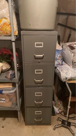 4 draw file cabinet