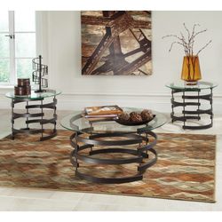 3pc coffee table set new