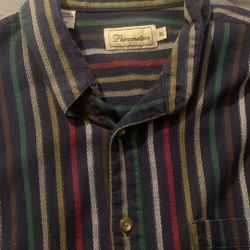 Stripped Button Down Shirt 