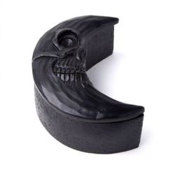 Crescent Moon Skull Box NEW