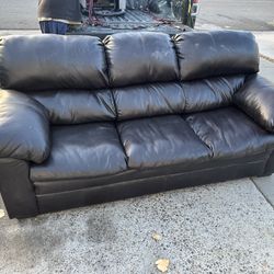 Leather Couch