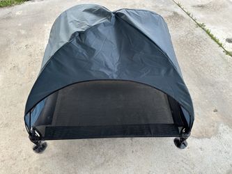 2 Elevated Cooling Dog Canopies