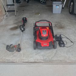 Briggs & Stratton Electric Mower And Trimmer 