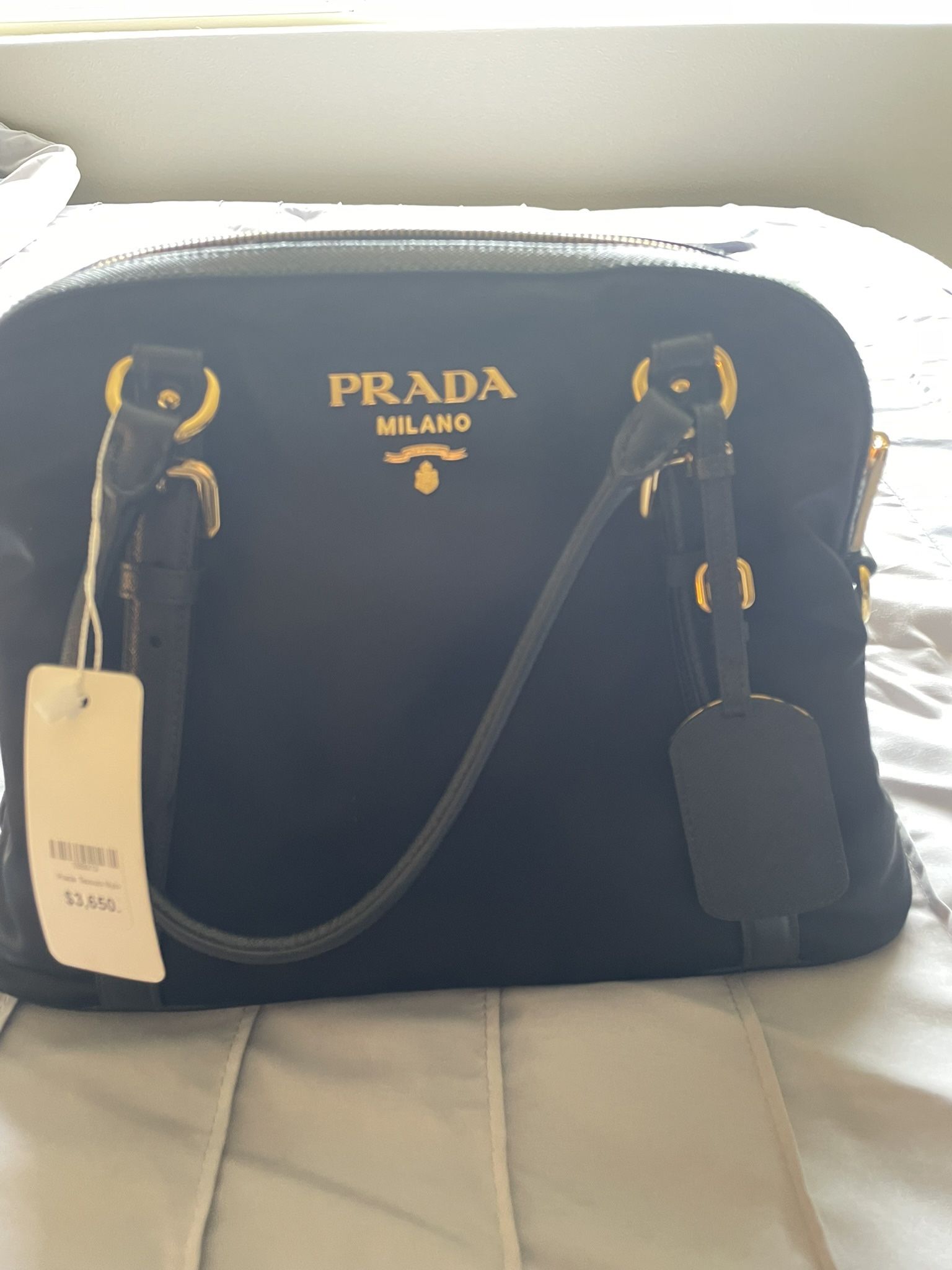 Authentic Prada Bag. Brand New. Tags Are On The Bag.