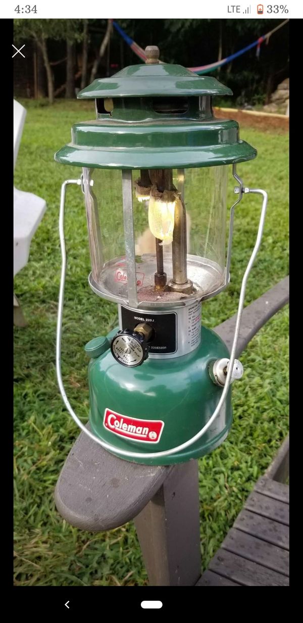 coleman lantern tree