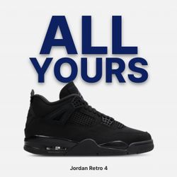 Jordan 4 - Retro Black Cats