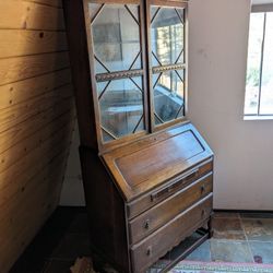 Antique Secretary Desk/Cabinet