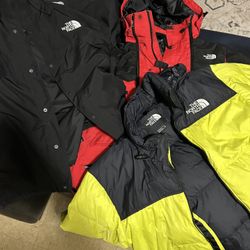 3 North Face Jackets 
