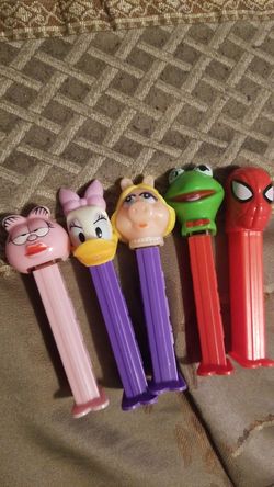 Pez dispensers all from 80s