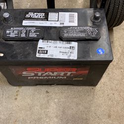 12 V Car Battery. 