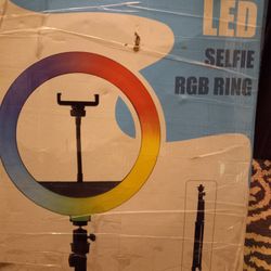 Tripod LED Selfie Ring