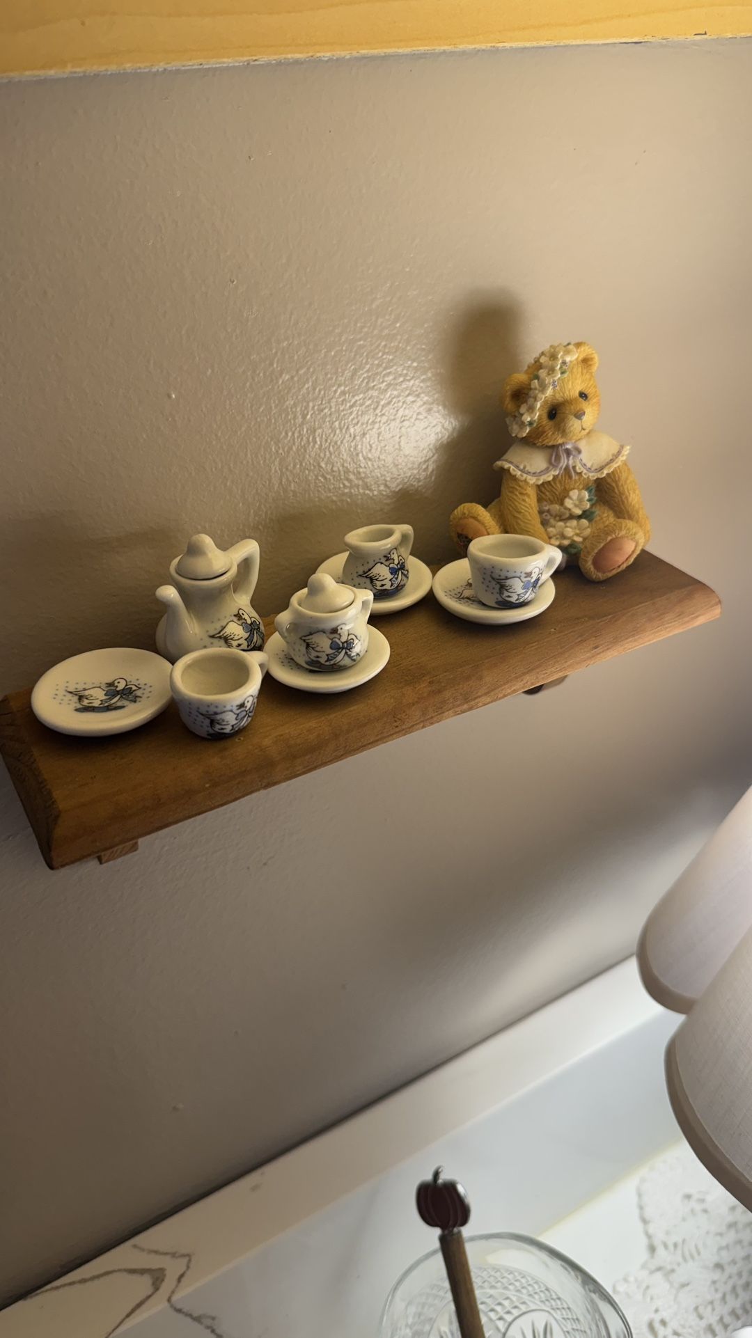 1970s Vintage Duck Motif Tea Set!