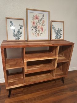 Modern Wood Bookcase