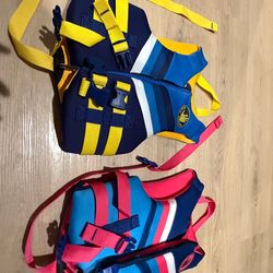 Girl and boy Kids life jackets