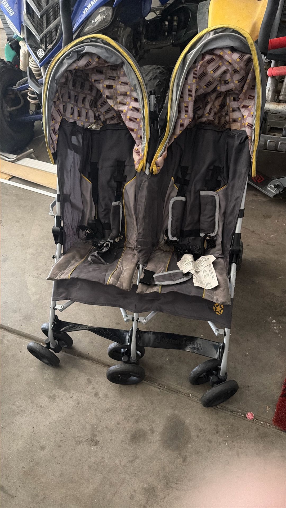 Free Double Stroller.