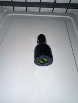 Dual USB Car Charger – QC 3.0 – 3.1A – Brand New