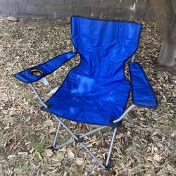 Blue Folding chair