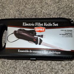 Electric Fillet Knife Set